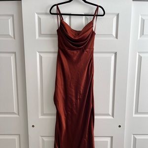 Revelry Skye Satin Dress